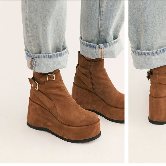 🤎BRAND NEW FREE PEOPLE SABRINA PLATFORMS🤎 - Picture 3 of 8